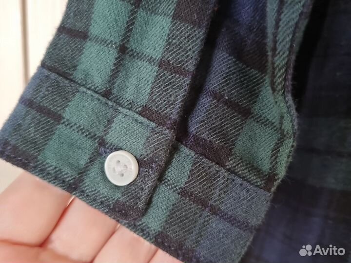 Рубашка клетчатая H&M 80