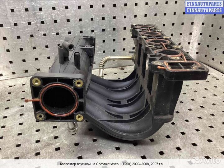 Коллектор впускной Chevrolet Aveo I (T200/T250), 2007 1.2 Бензин