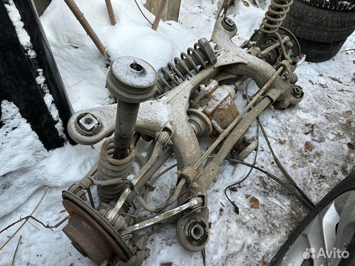 Задняя подвеска w211