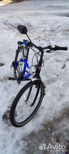 Велосипед подростковый 24 дюйма