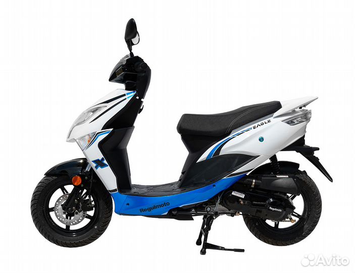 Скутер Regulmoto eagle 50 (LJ80QT-3L) колёса R12