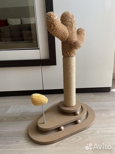 Когтеточка + игровой комплекс для кошек