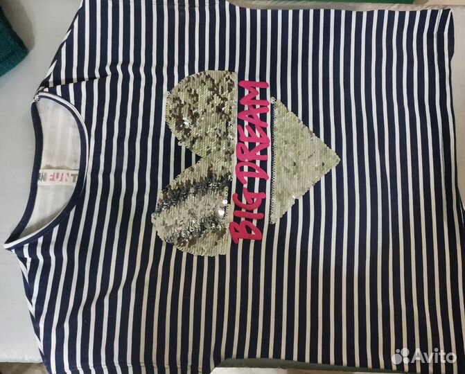 Вещи пакетом на девочку 134 140