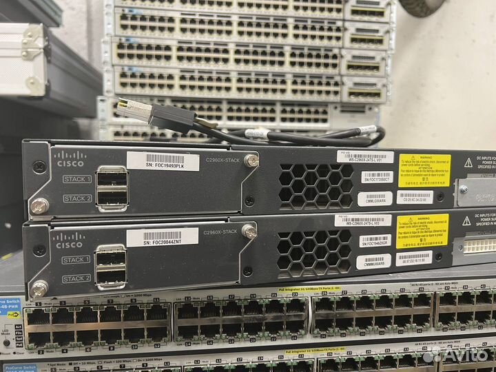 Cisco 2960x-24ts-l с x-stack