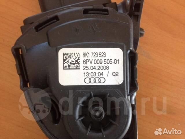 Педаль газа Audi A4 (B8) 2007-2015