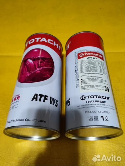 Масло для АКПП Totachi ATF WS (2шт х 1л)