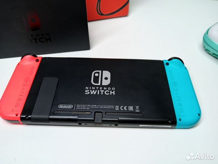 Nintendo Switch 232gb V2 Neon Прошита 999игр