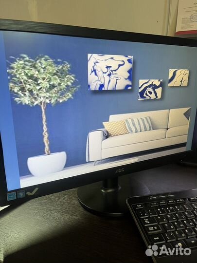 Монитор лос для компьютера 21