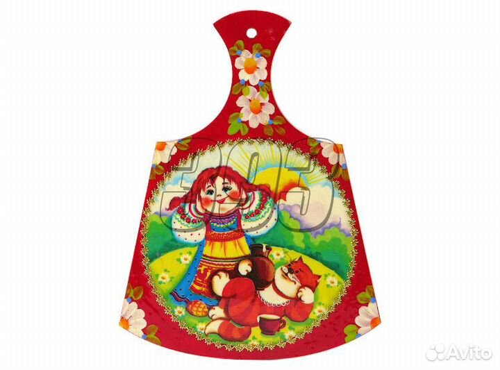 Доска разделочная малая Алёнка с кошкой (31337)