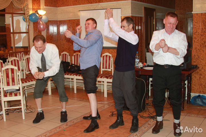 Ведущий (тамада), вокал, музыка, диджей, баянист