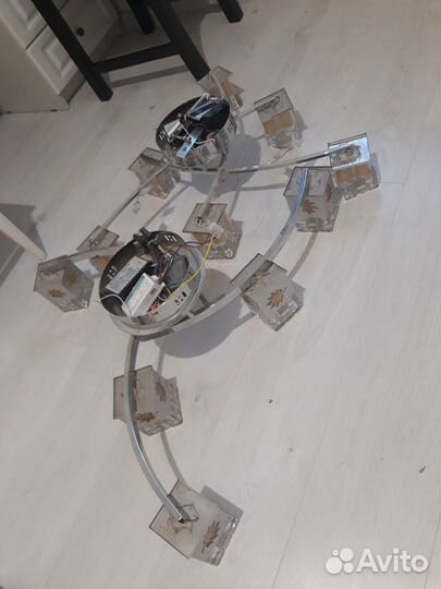 Люстра потолочная подвесная бу