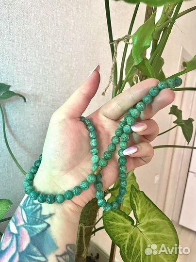 Четки в машину из малахита