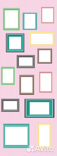 Фотостена (фотообои с семейными фотографиями)