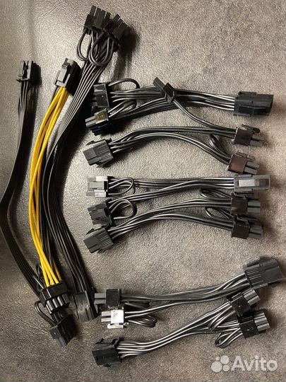 Переходники с 6 pin на 8+8