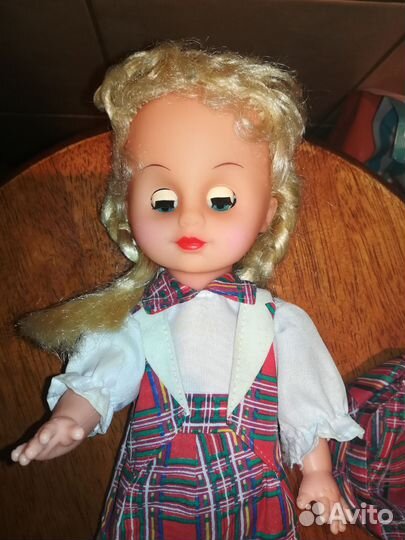 Винтажная кукла, 29 см, бу