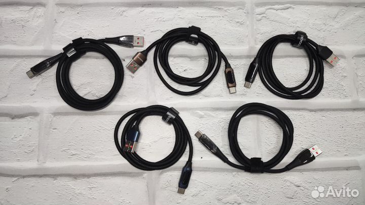 Кабель для быстрой зарядки USB type-A to type-C