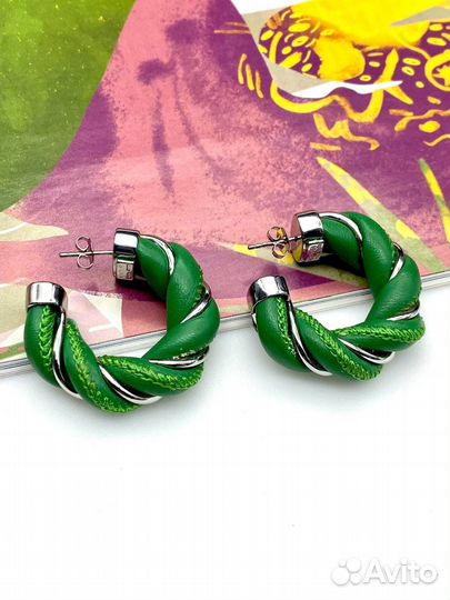 Серьги Bottega Veneta