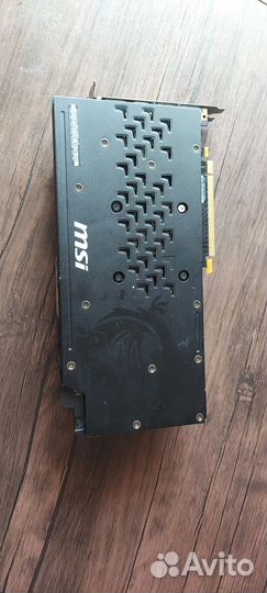 Видеокарта MSI gtx 1060 gaming 6gb(неисправна)
