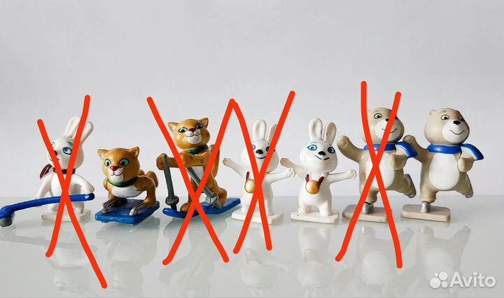 Сочи 2014 фигурки киндер