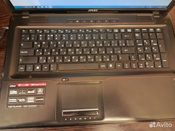 Ноутбук MSI leopard pro gp70 2qf