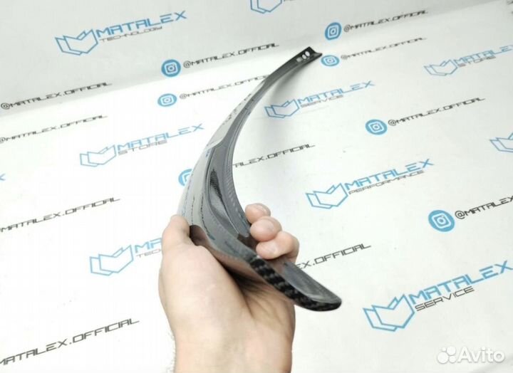 Спойлер BMW G20 G80 M Performance сухой карбон