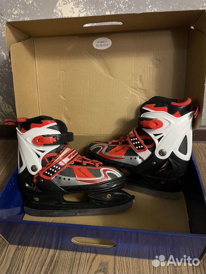 Коньки ледовые раздвижные