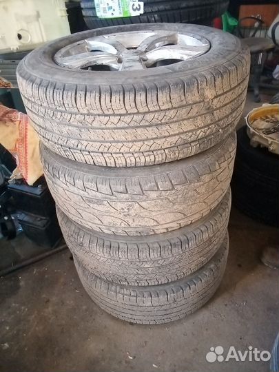 Резина на дисках r18
