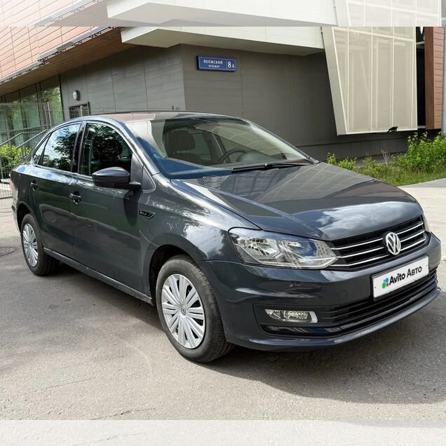 Volkswagen Polo 1.6 AT, 2018, 121 000 км