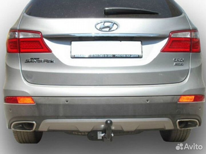 Фаркоп установка тсу Hyundai Santa Fe III, 2012-20