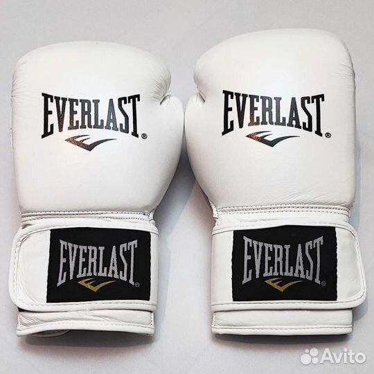 Боксёрские перчатки кожаные
