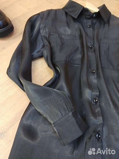 Рубашки шёлк на девочек