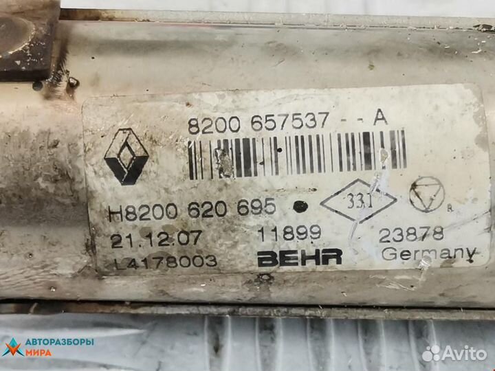 Охладитель EGR / Радиатор EGR Renault Scenic 2