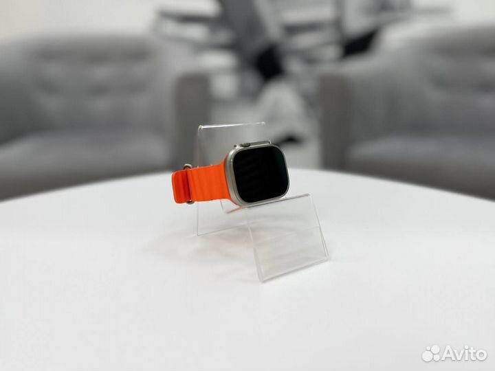 Apple Watch Ultra 2 49 MM Ocean оранжевого цвета