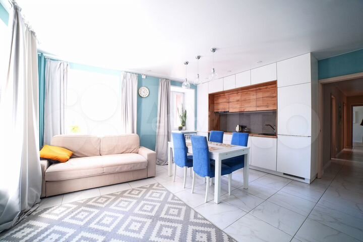 4-к. квартира, 89 м², 1/18 эт.