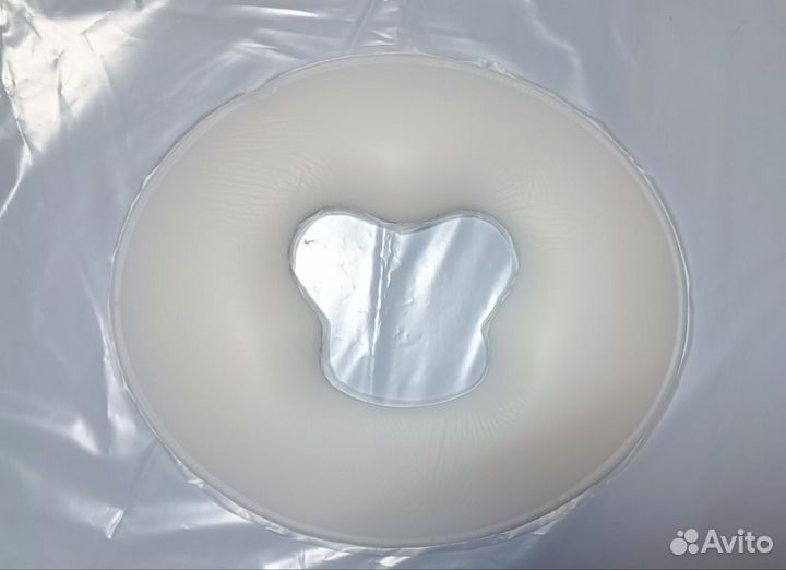 Силиконовая подушка для массажного стола (белая)