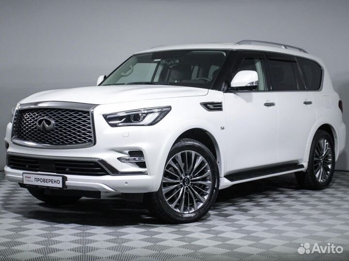Infiniti QX80 5.6 AT, 2018, 76 112 км