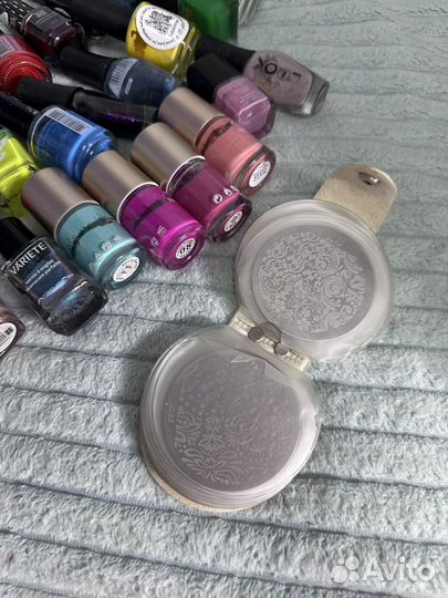 Гель лаки для стемпинга, пластины для стемпинга