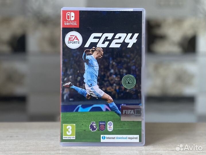 EA FC 24 (Fifa 24, Б/У Картридж) Nintendo Switch