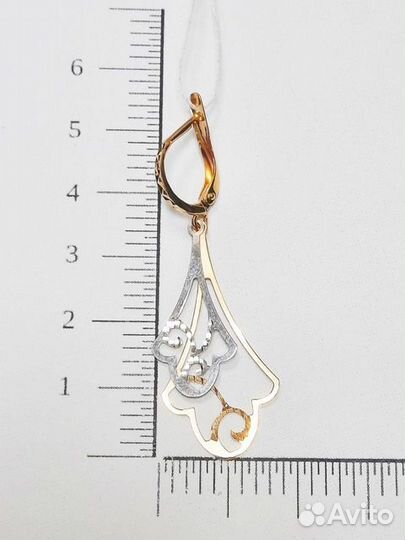 Золотые серьги