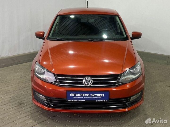 Volkswagen Polo 1.6 AT, 2017, 169 459 км