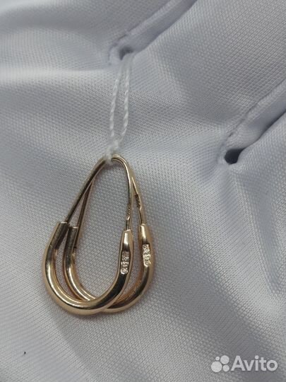 Серьги Золото