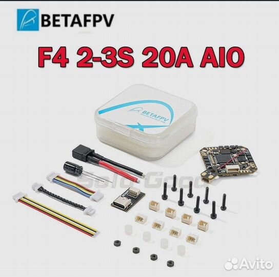 Betafpv AIO F4 2-3S 20A полётный контроллер FPV