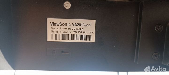 Монитор ViewSonic VA2013w-4