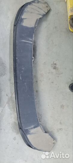 Юбка заднего бампера vw polo lifrback