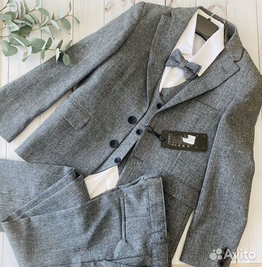 Школьный костюм нарядный 122,128,134,140,146,152