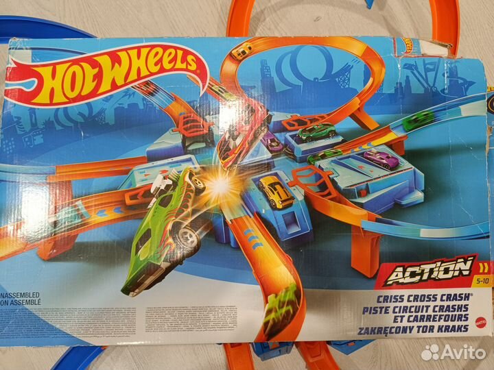 Гоночный трек hot wheels