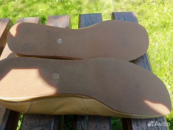 Мокасины женские 40 размер натуральная кожа