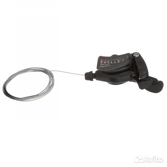 Шифтеры Microshift TS50-7, 7 скоростей, с тросом