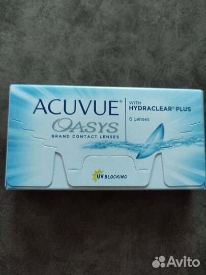 Линзы контактные acuvue oasys двухнедельные