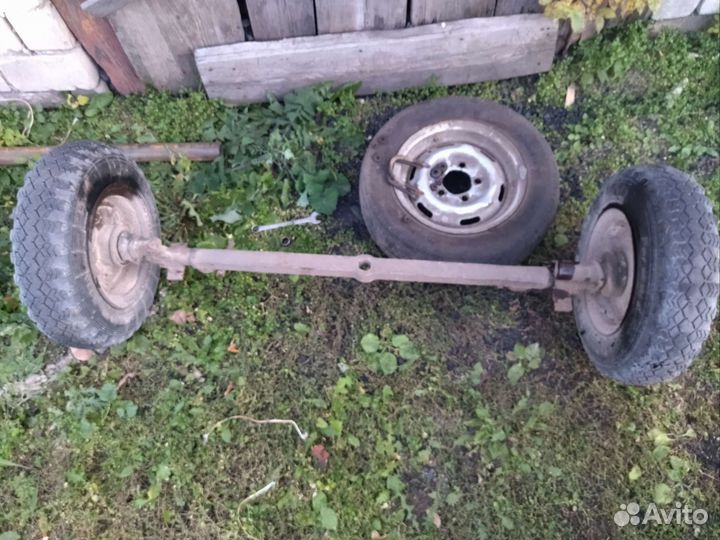 Ось для легкового прицепа бу